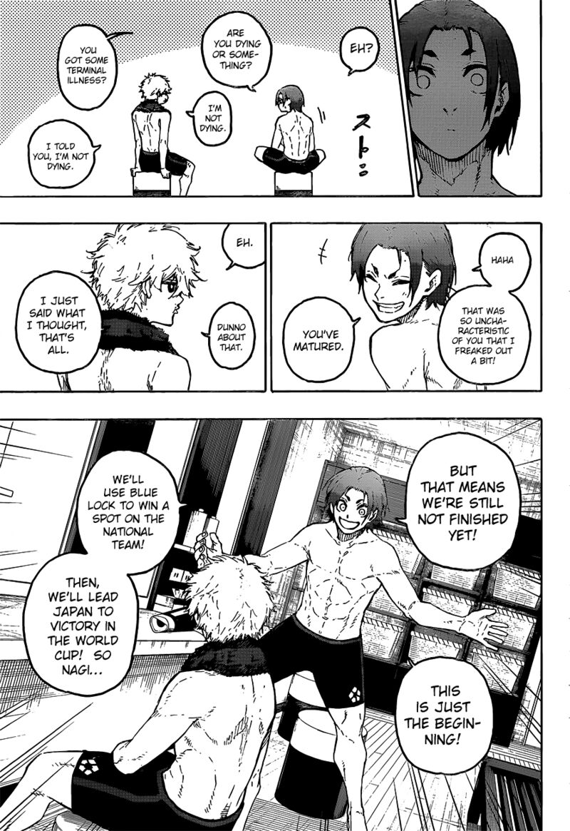 Blue Lock, Chapter 207