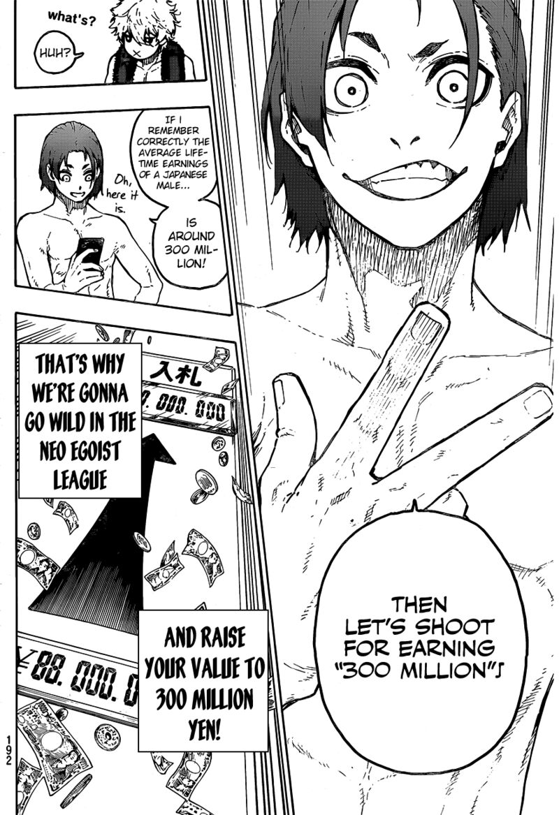 Blue Lock, Chapter 207