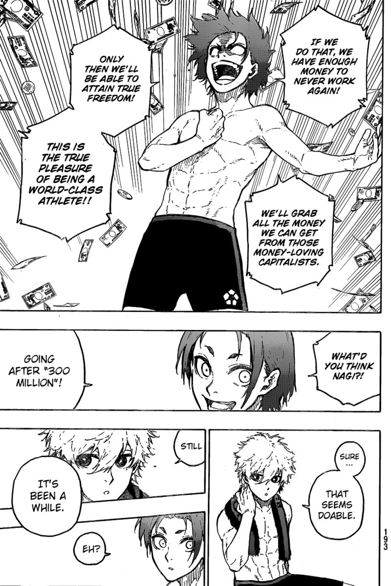 Blue Lock, Chapter 207