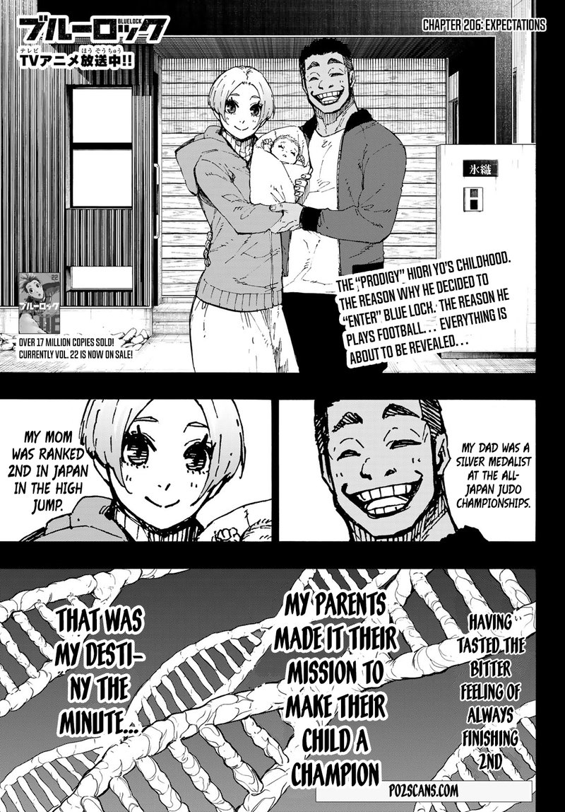 Blue Lock Manga Chapter 206