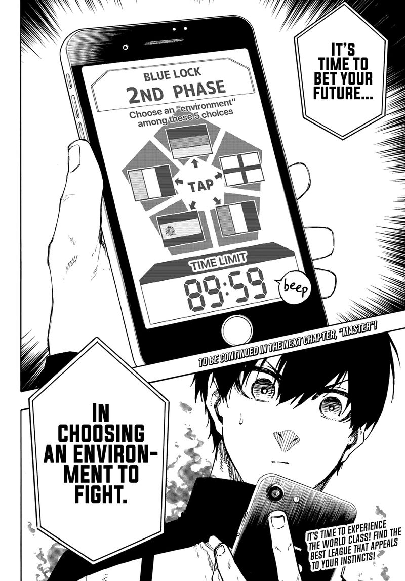 Blue Lock, Chapter 153