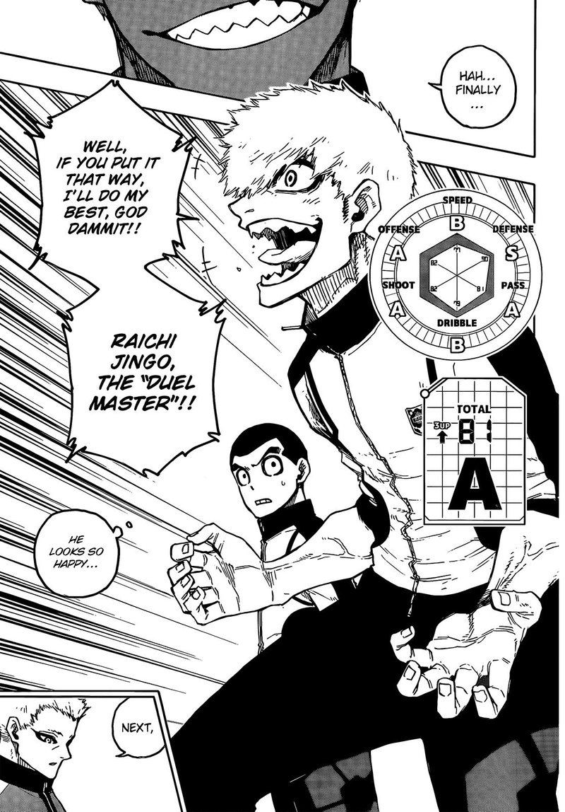 Blue Lock, Chapter 209
