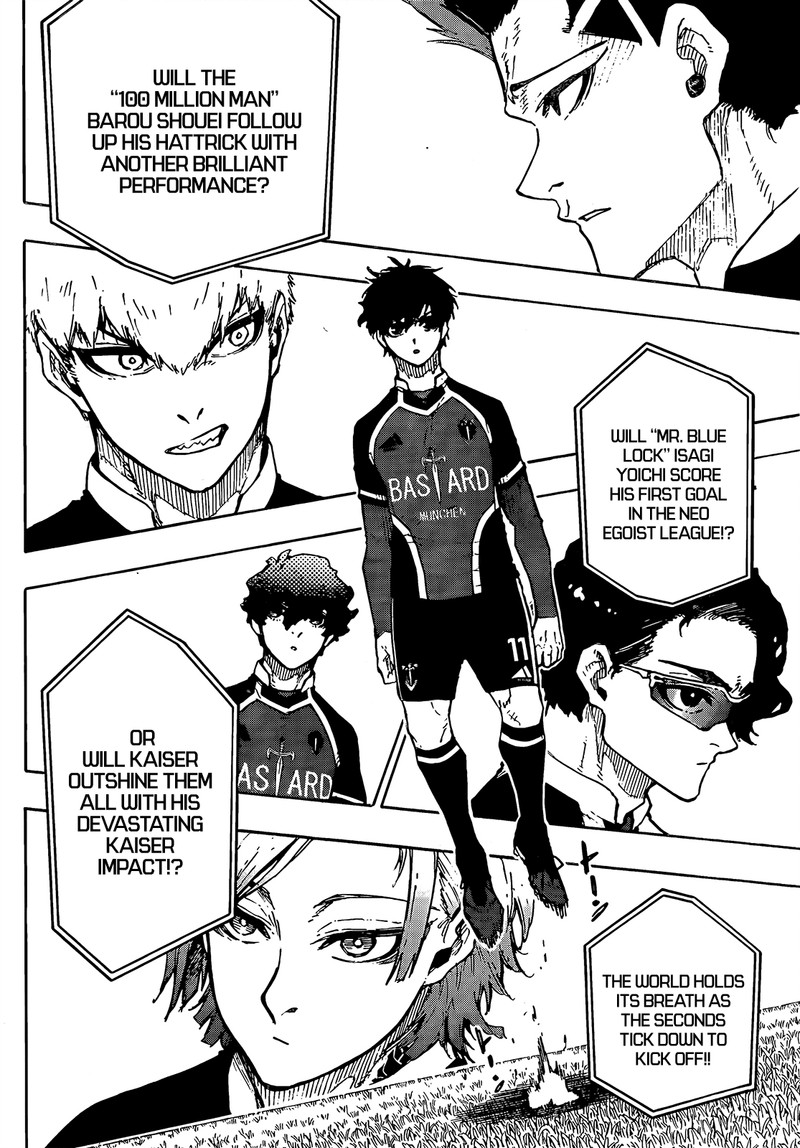 Blue Lock, Chapter 210