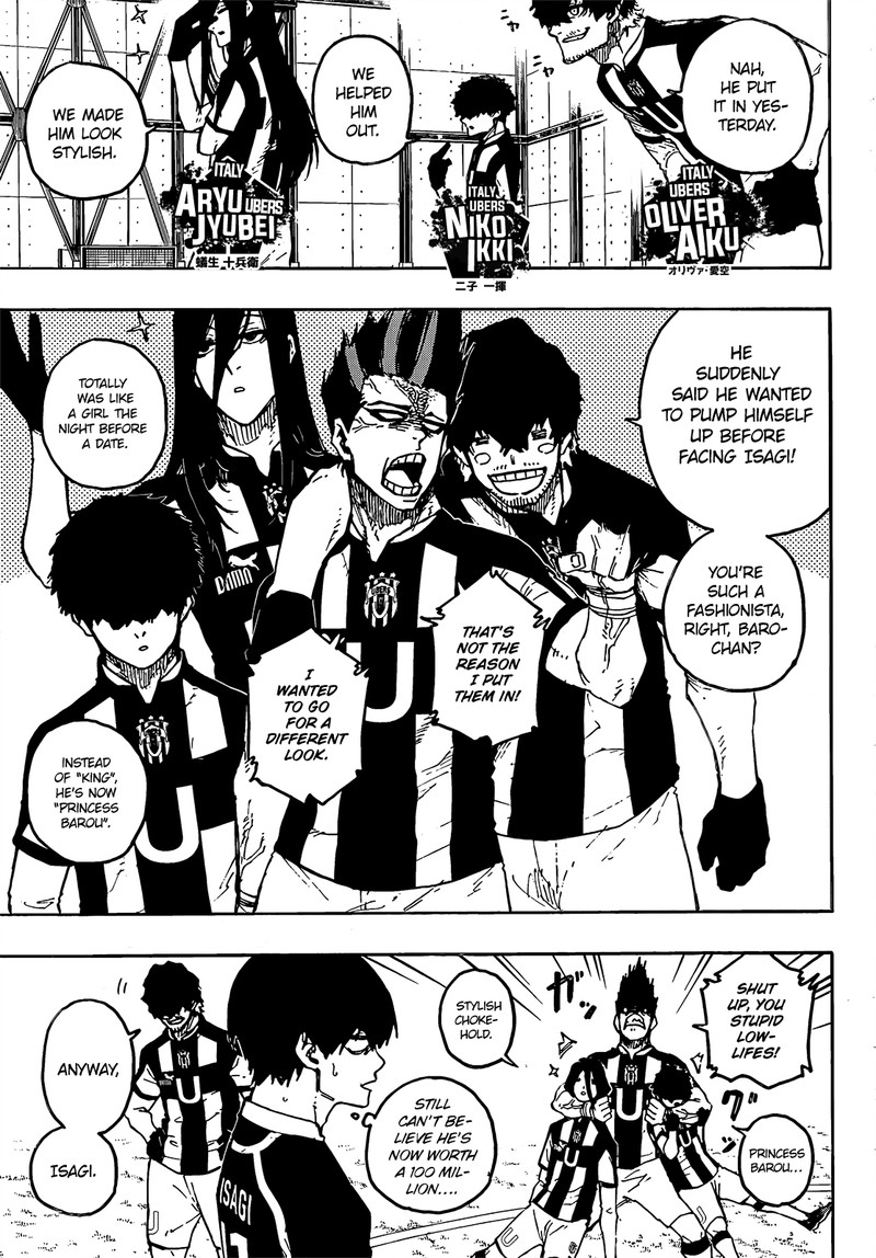 Blue Lock, Chapter 210