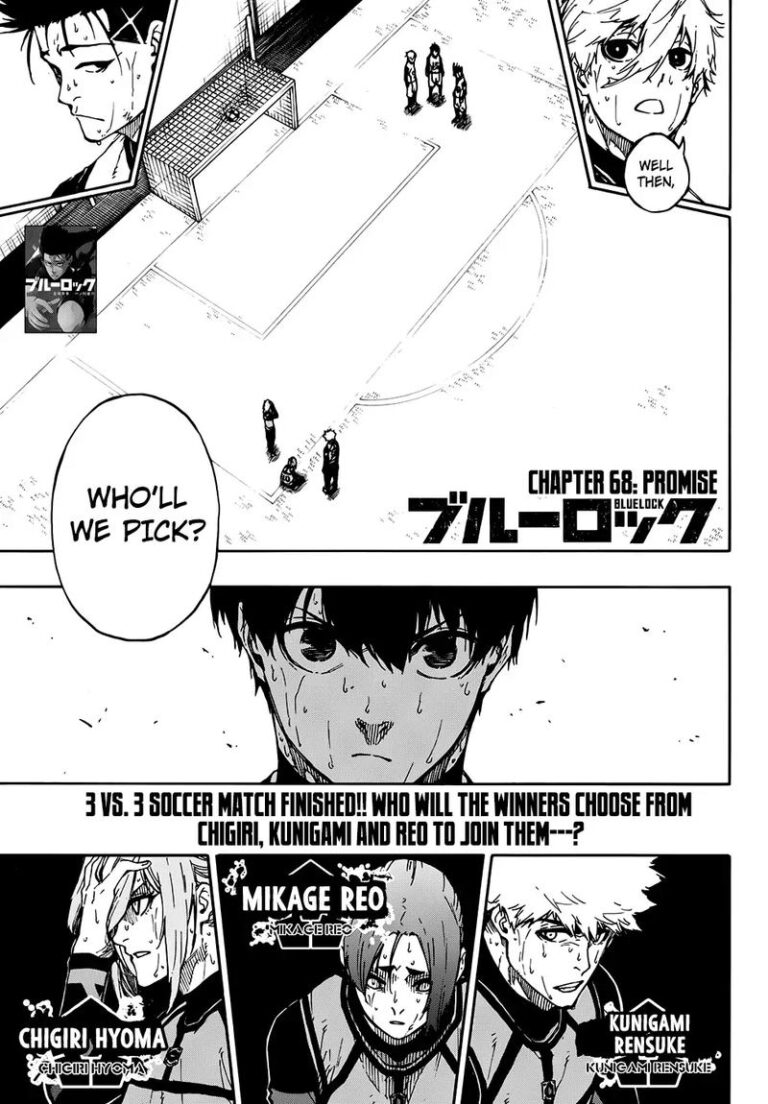 Blue Lock Manga Chapter 68