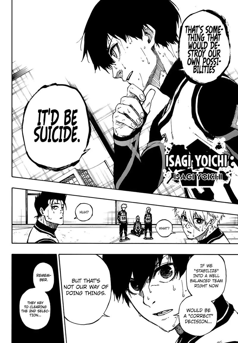 Blue Lock, Chapter 68
