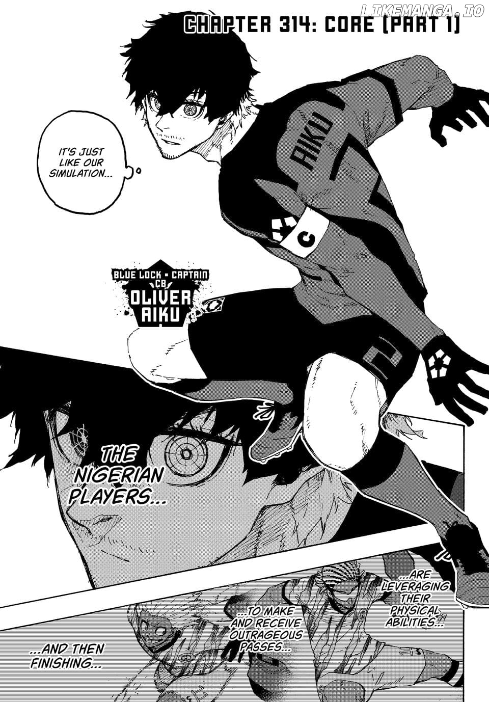 Blue Lock Manga Chapter 314