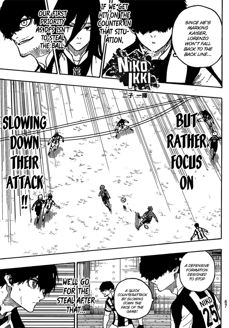 Blue Lock, Chapter 212