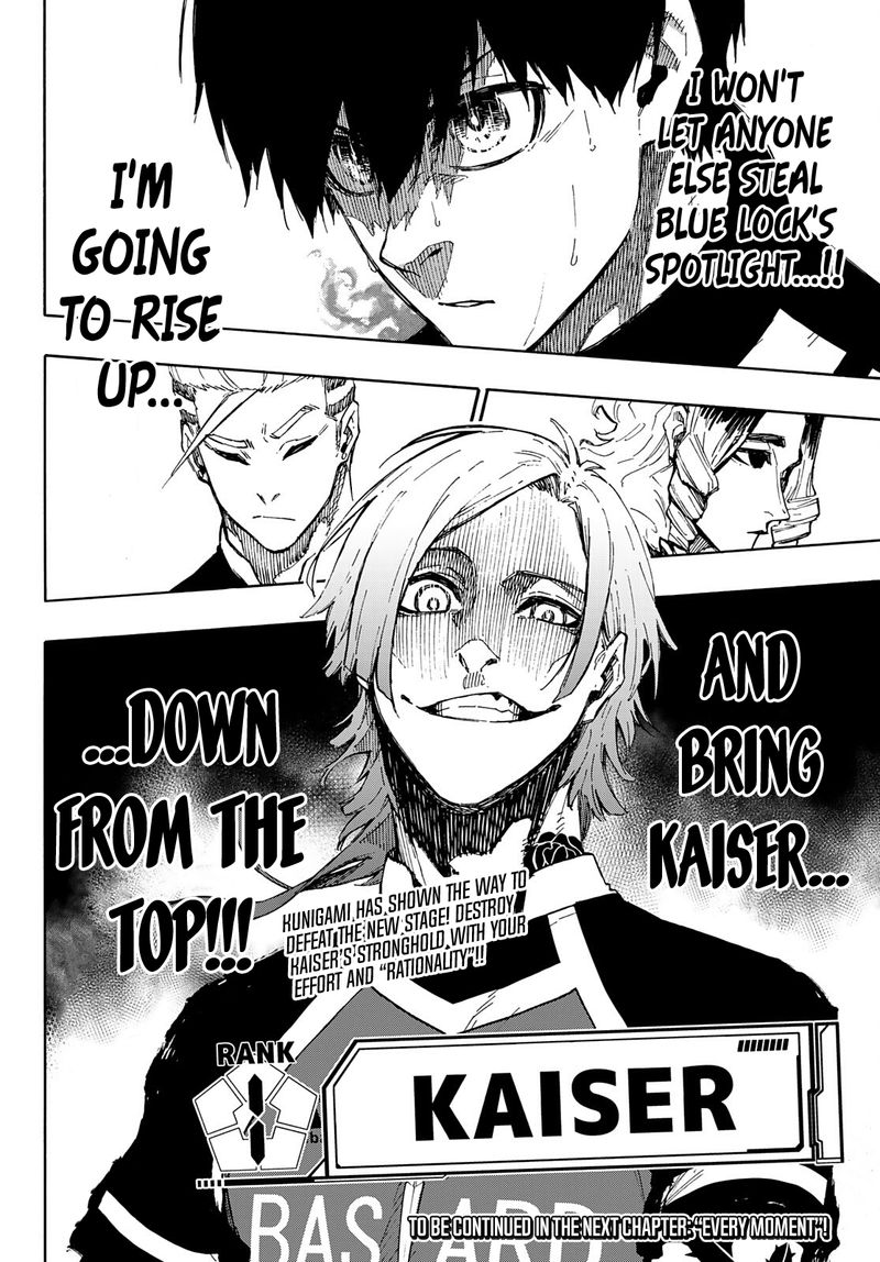 Blue Lock, Chapter 157