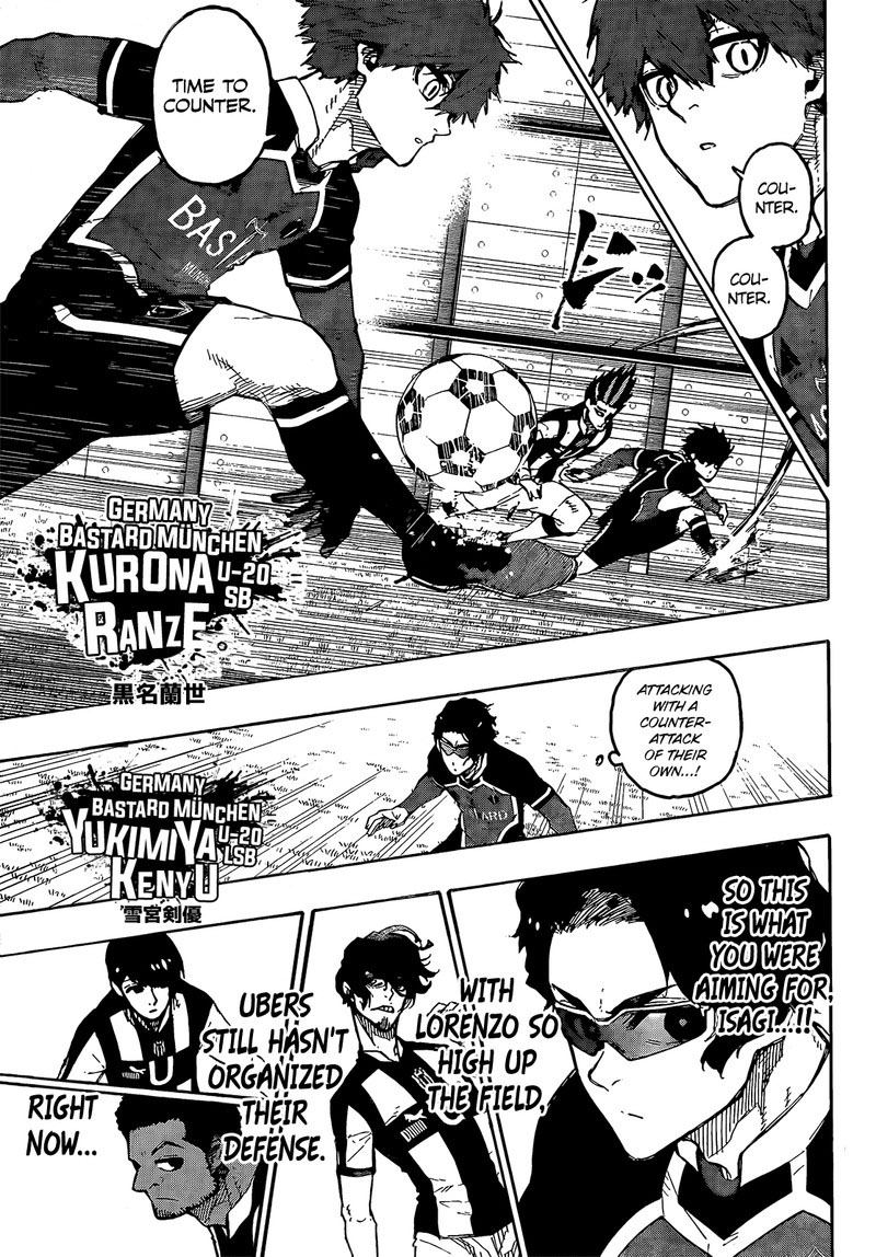 Blue Lock, Chapter 212