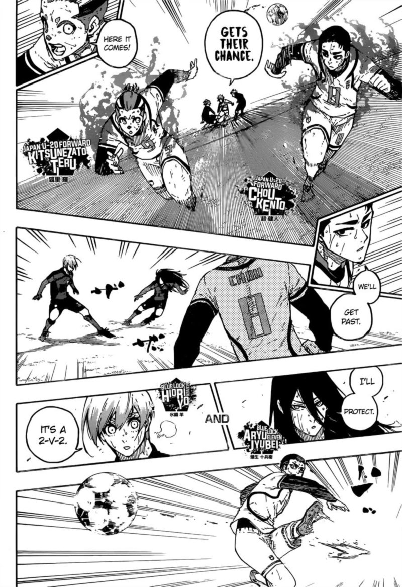 Blue Lock, Chapter 142