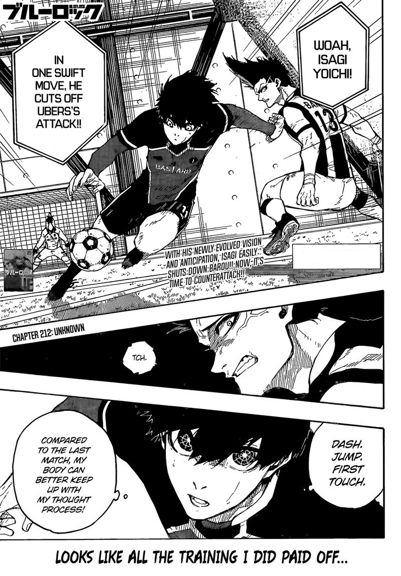 Blue Lock, Chapter 212