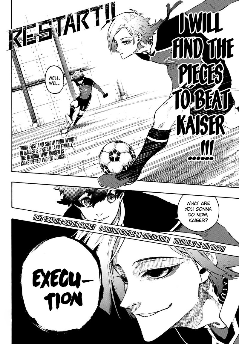 Blue Lock, Chapter 161