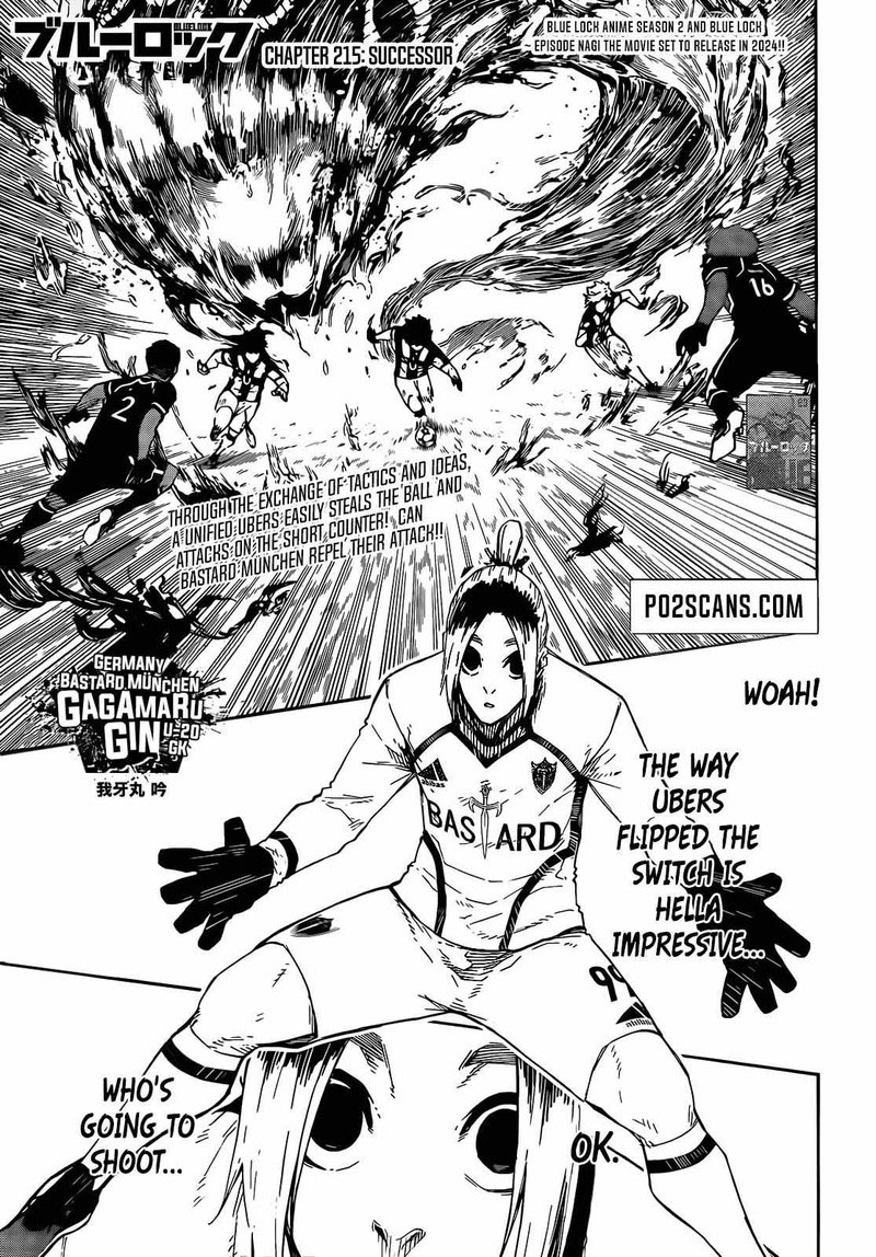 Blue Lock Manga Chapter 215