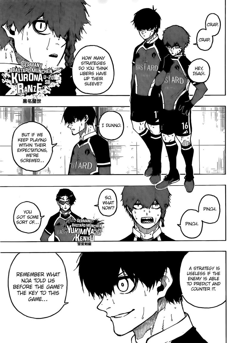 Blue Lock, Chapter 217