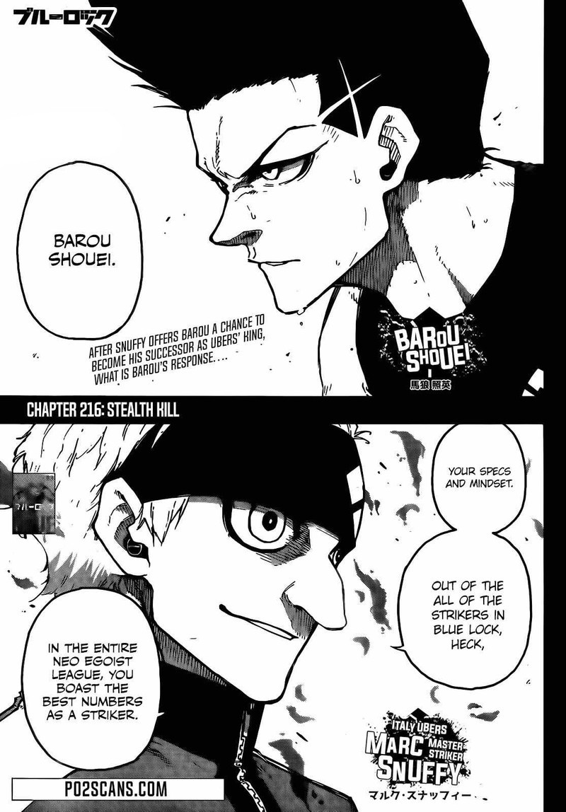 Blue Lock Manga Chapter 216