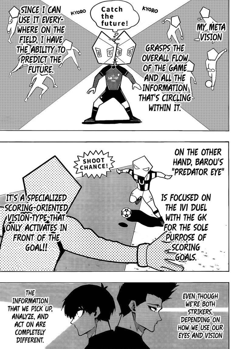 Blue Lock, Chapter 218