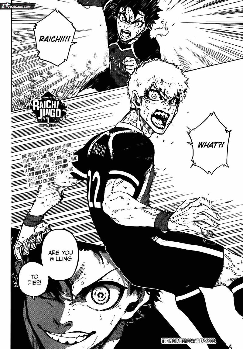 Blue Lock, Chapter 223