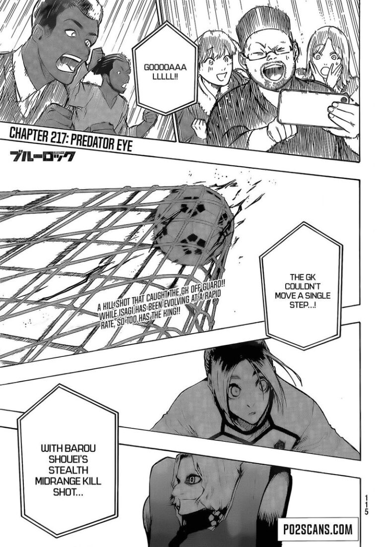 Blue Lock Manga Chapter 217
