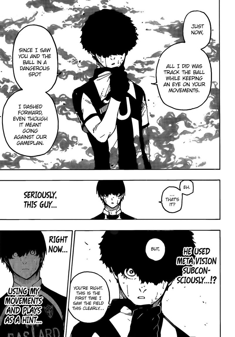 Blue Lock, Chapter 218
