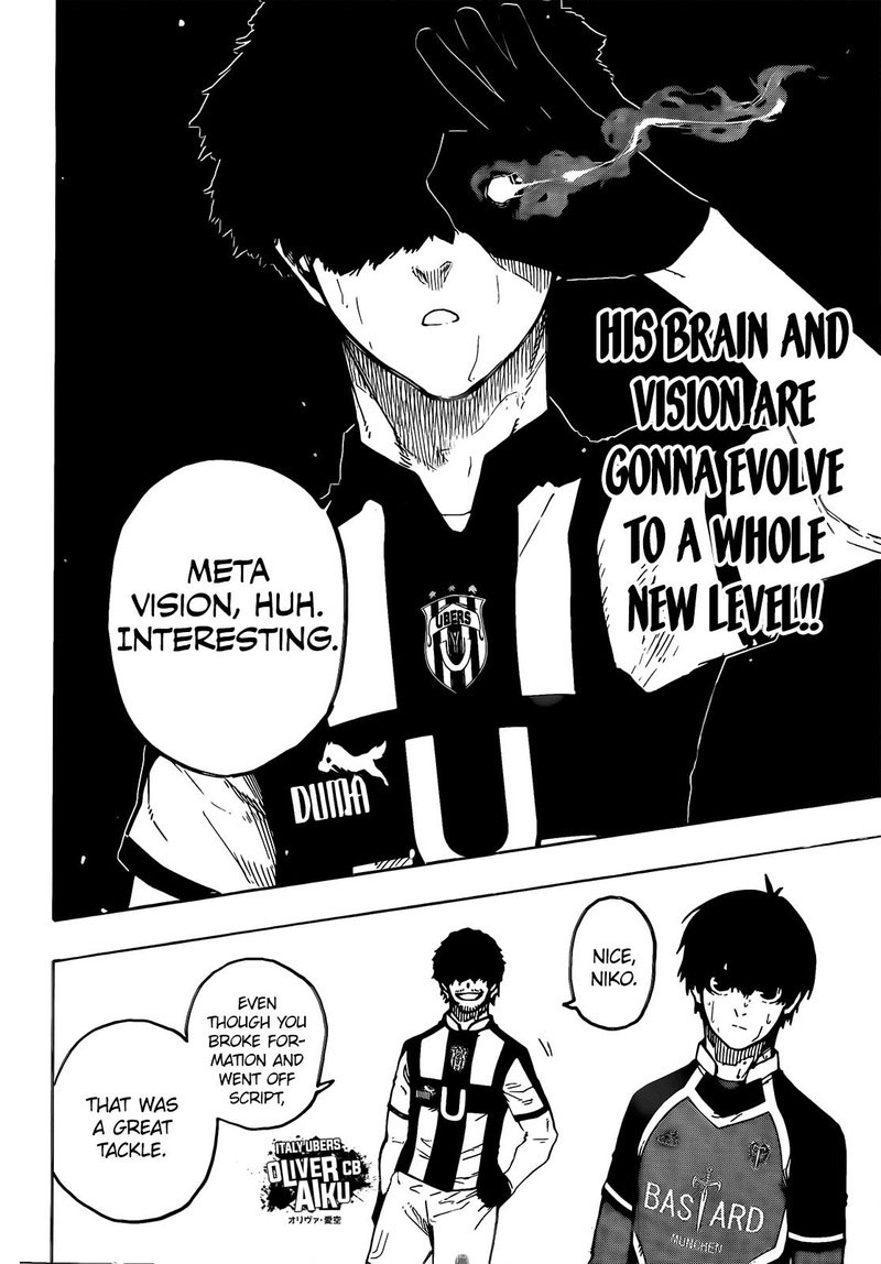 Blue Lock, Chapter 218
