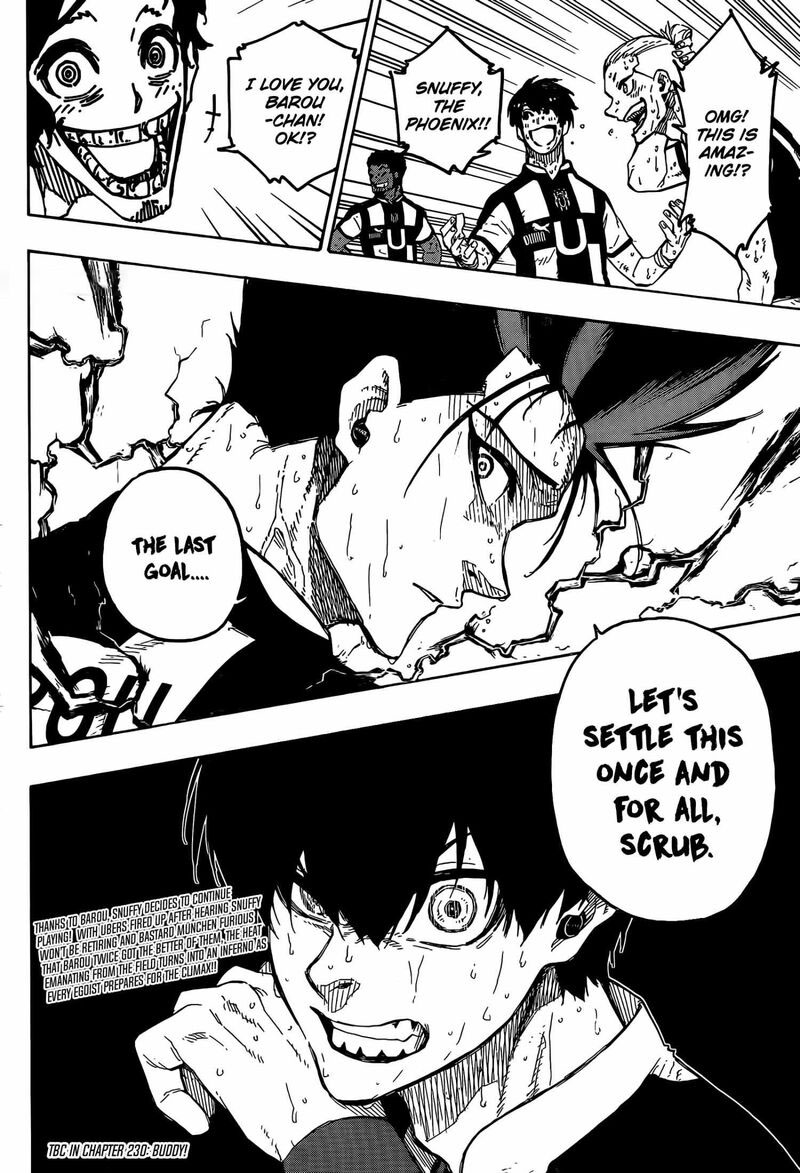 Blue Lock, Chapter 229