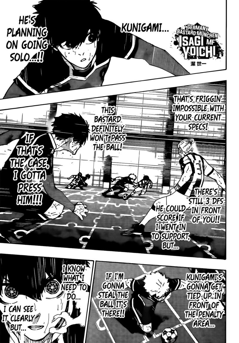Blue Lock, Chapter 219