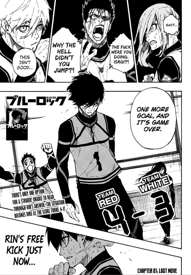 Blue Lock Manga Chapter 81