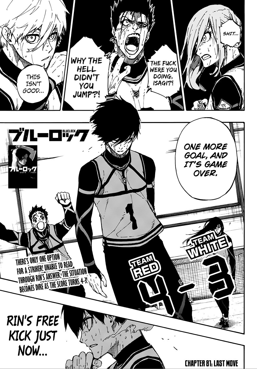 Blue Lock Manga Chapter 81