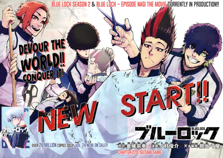 Blue Lock Manga Chapter 220