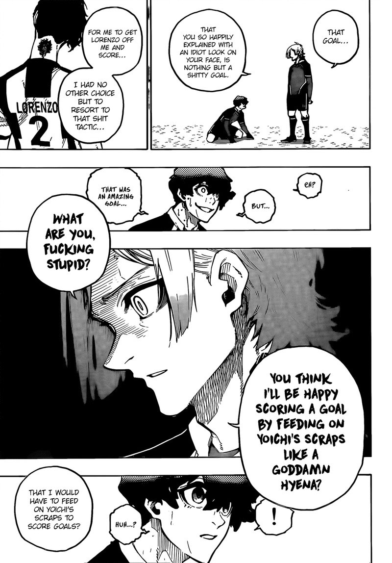 Blue Lock, Chapter 221