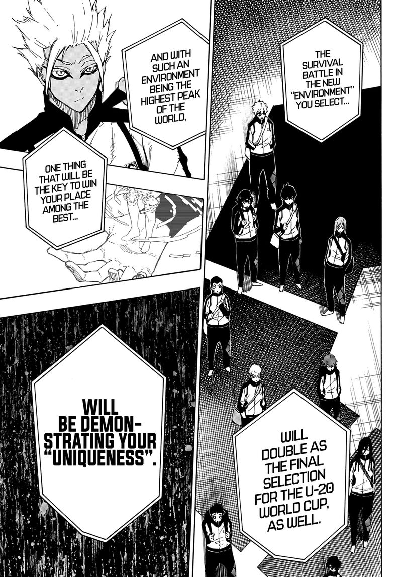 Blue Lock, Chapter 153