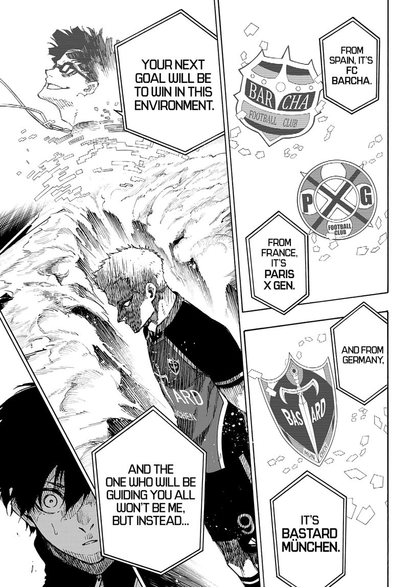 Blue Lock, Chapter 154