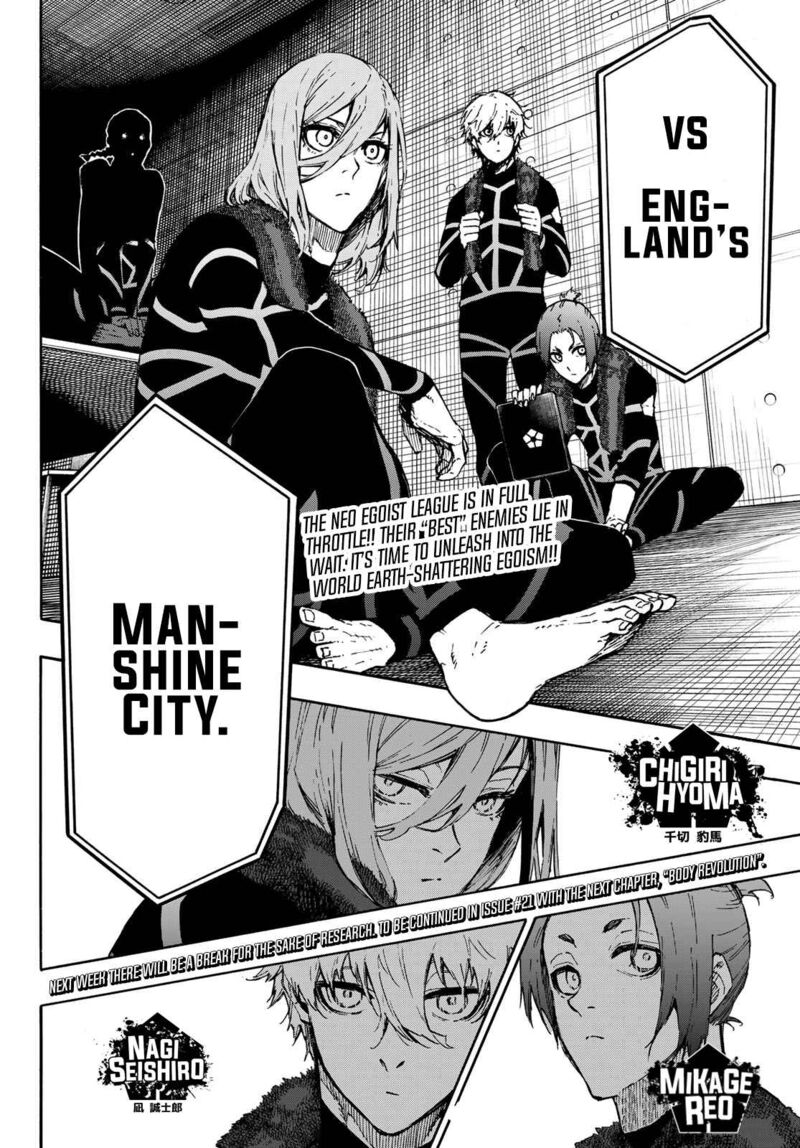 Blue Lock, Chapter 169