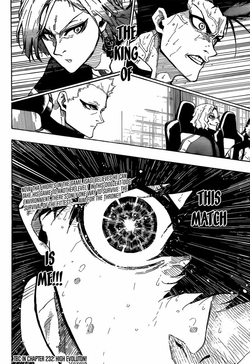 Blue Lock, Chapter 231