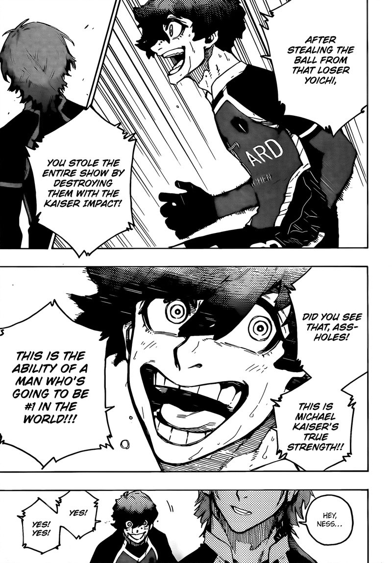 Blue Lock, Chapter 221