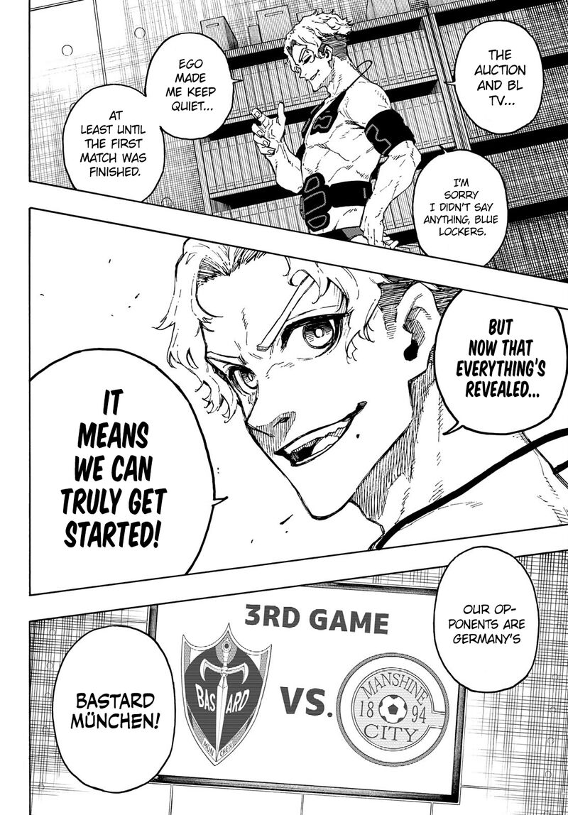 Blue Lock, Chapter 170