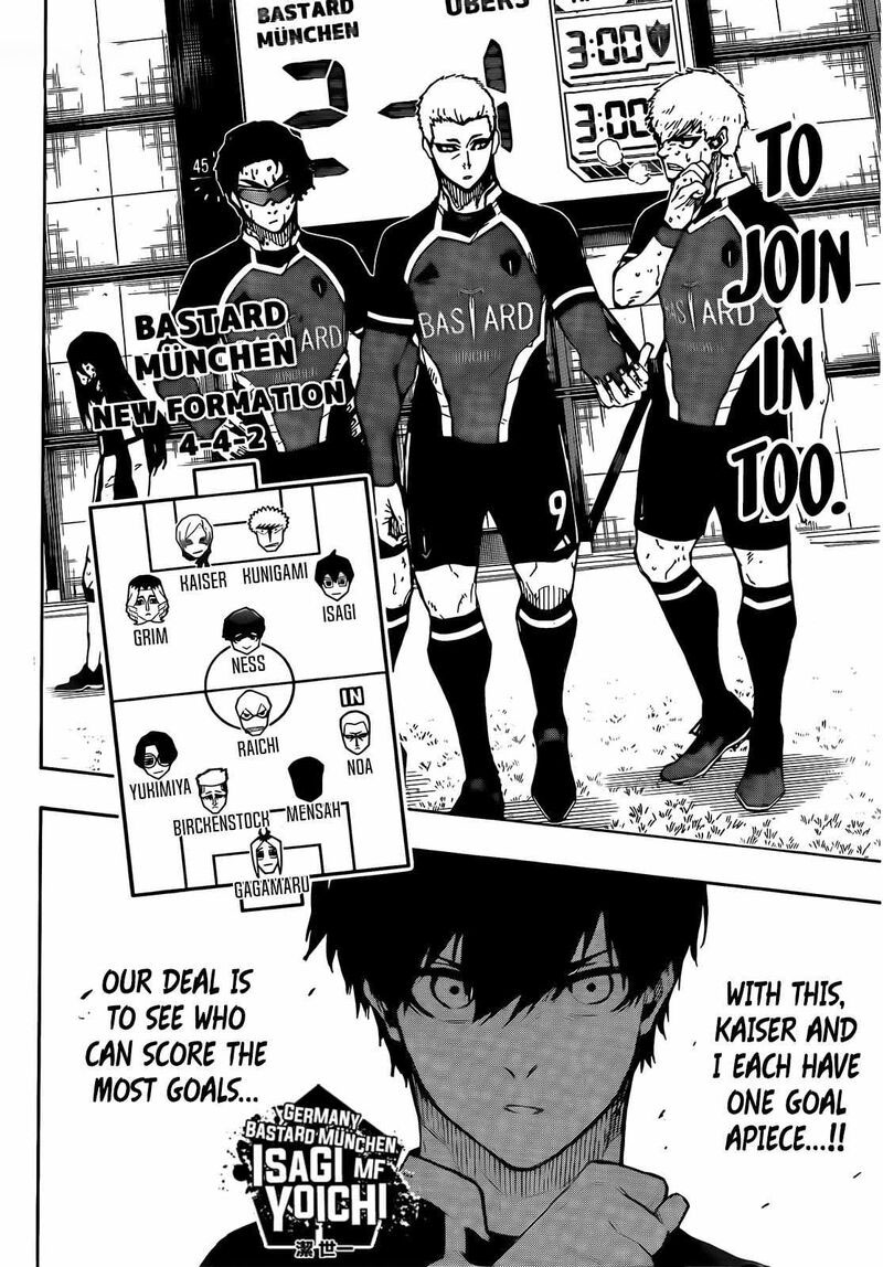 Blue Lock, Chapter 222