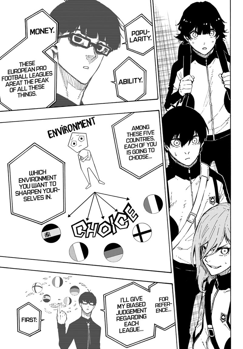 Blue Lock, Chapter 153