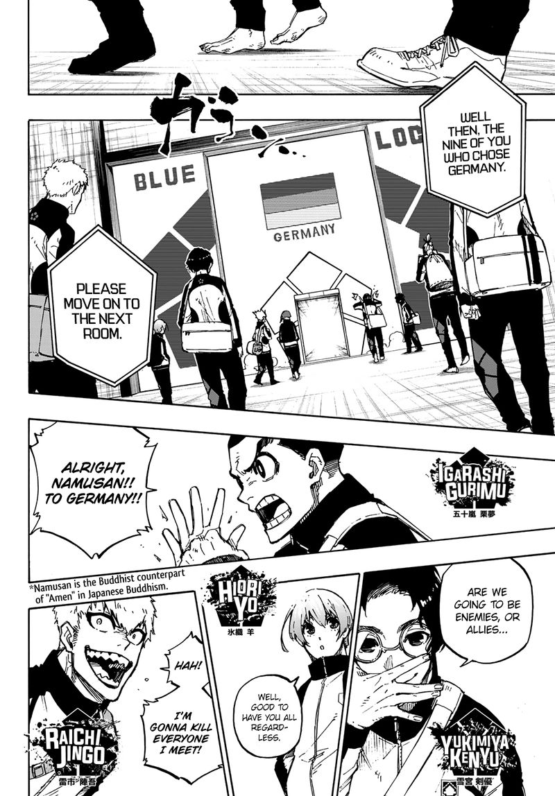 Blue Lock, Chapter 154