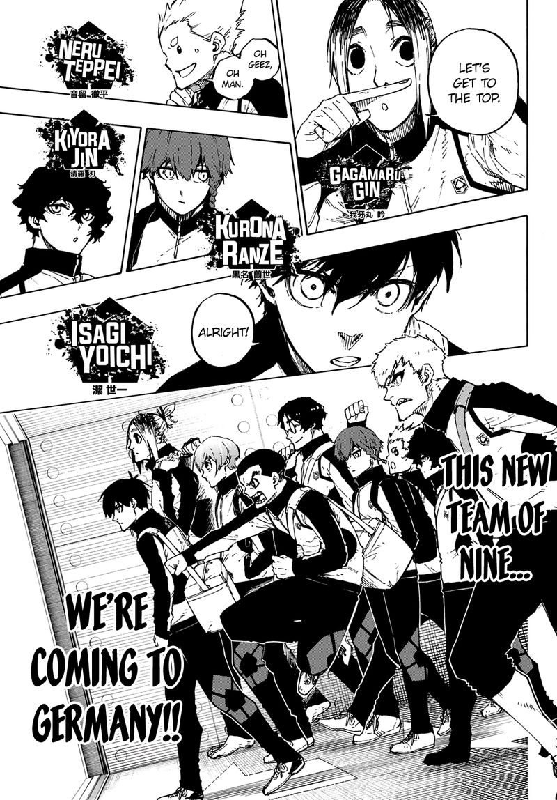 Blue Lock, Chapter 154