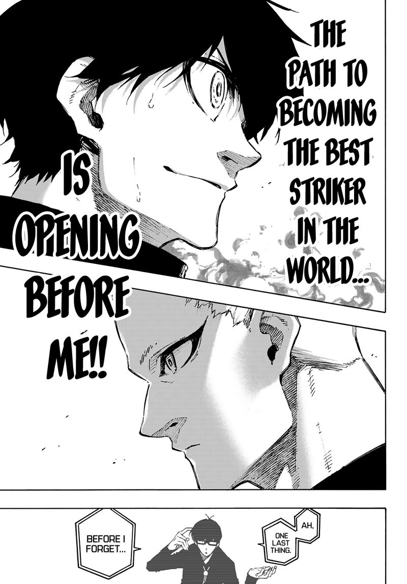 Blue Lock, Chapter 155