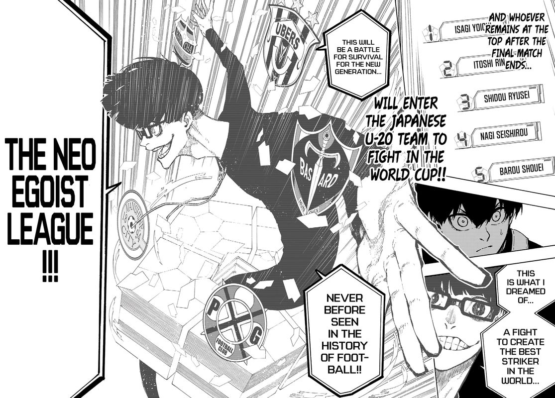 Blue Lock, Chapter 155