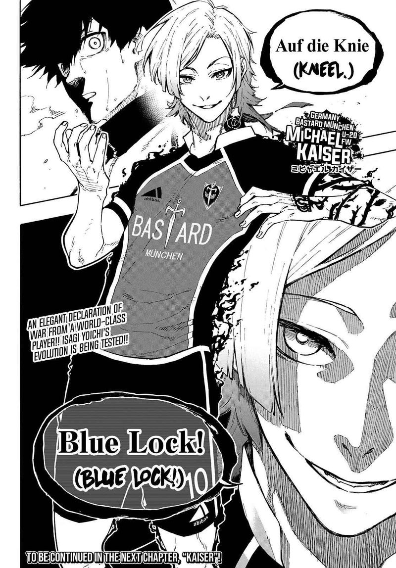Blue Lock, Chapter 156