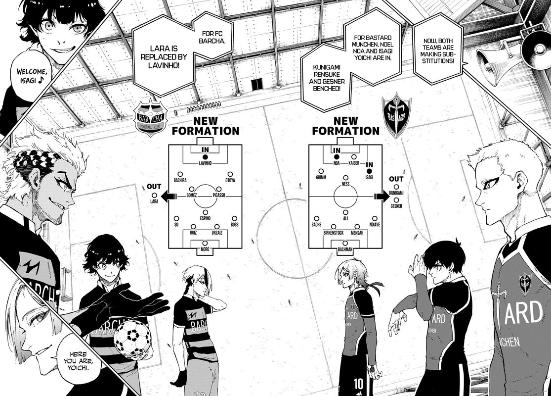 Blue Lock, Chapter 163