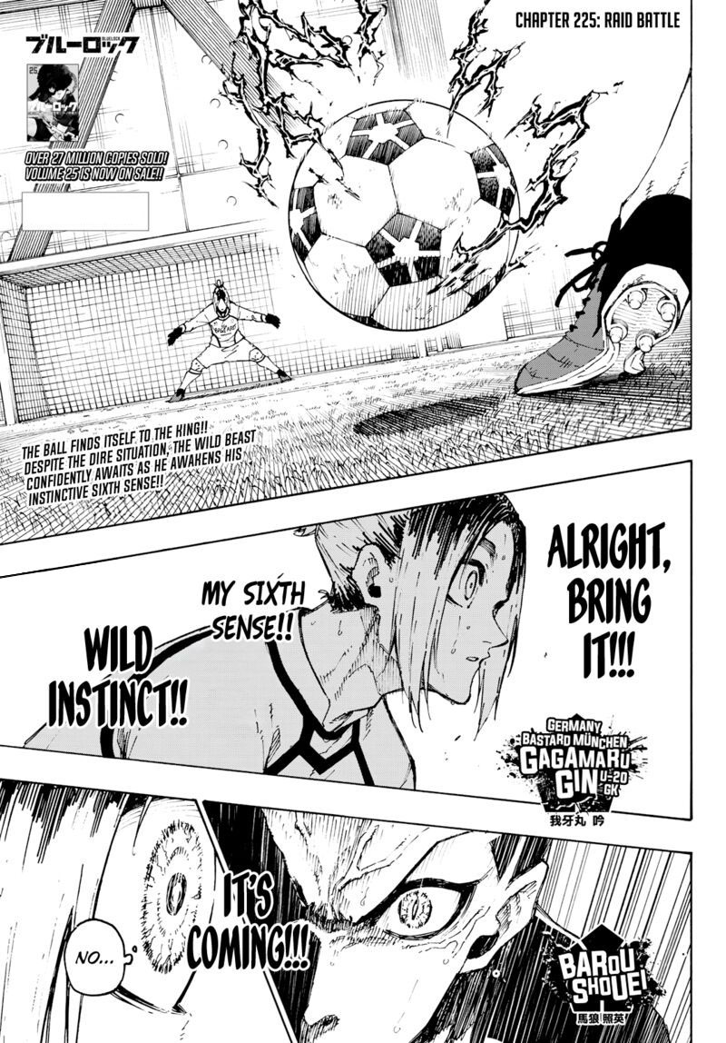 Blue Lock Manga Chapter 225