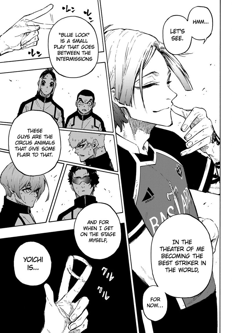 Blue Lock, Chapter 157