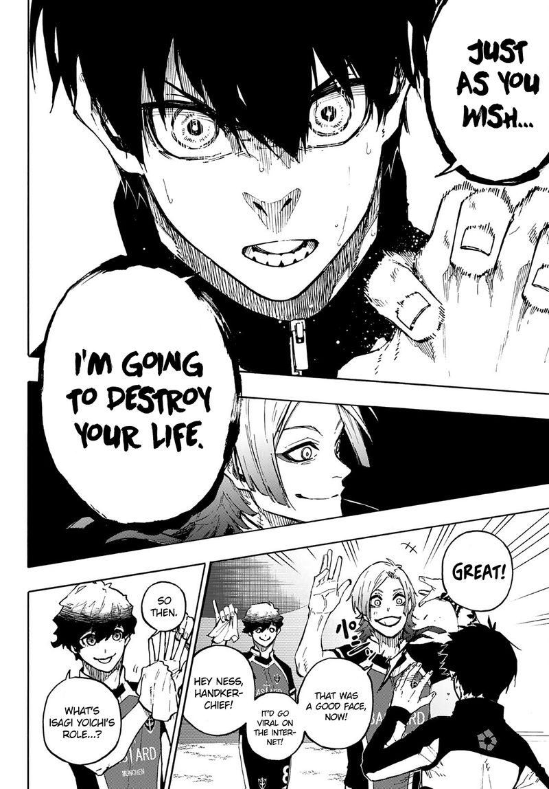Blue Lock, Chapter 157