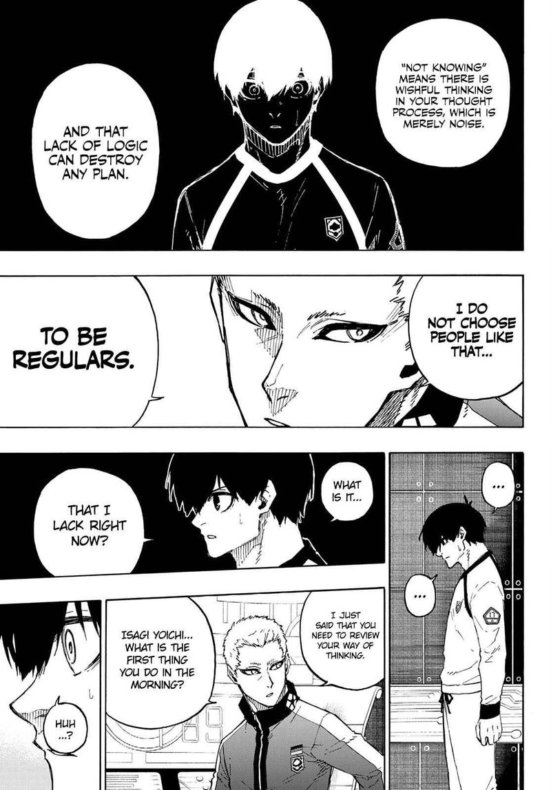 Blue Lock, Chapter 158