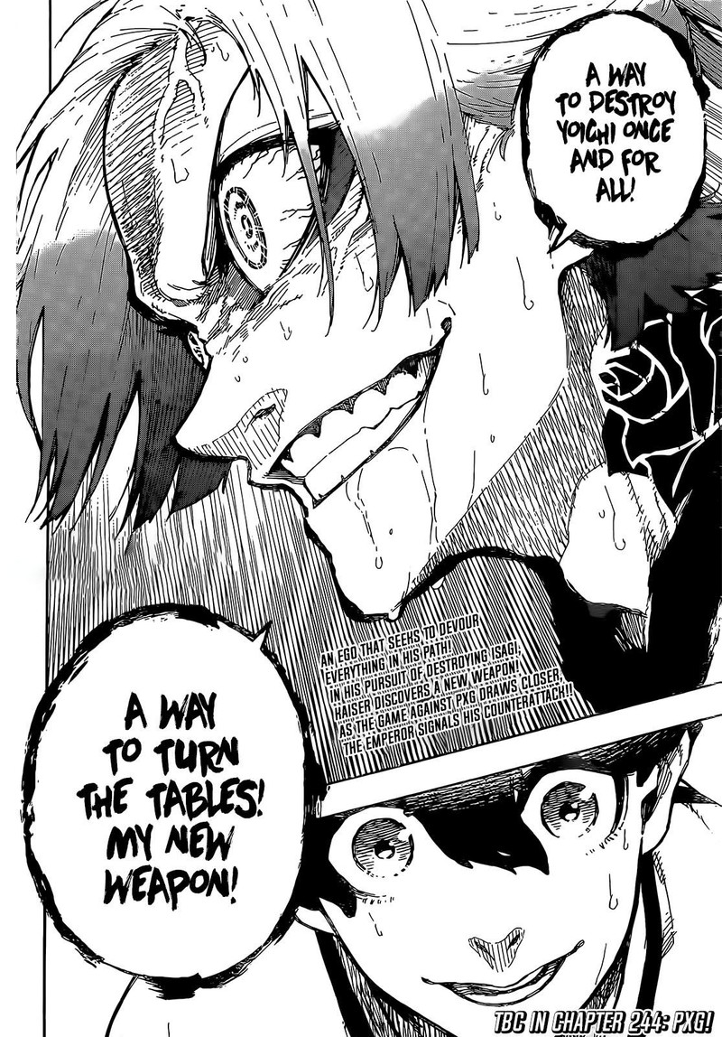 Blue Lock, Chapter 243